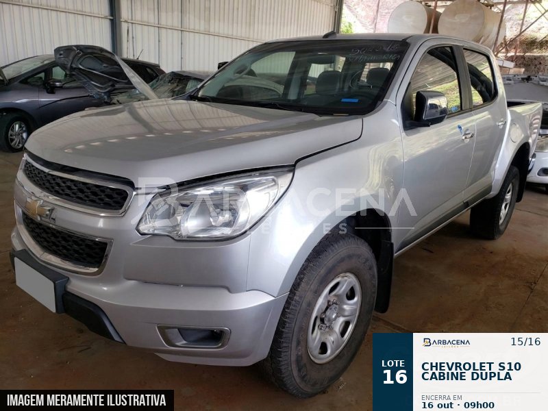 CHEVROLET S10 CABINE DUPLA 15/16